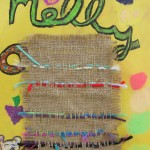 Grade 2/3 Burlap Weaving