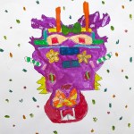 Oil Pastel and Paint Project/ gr.5