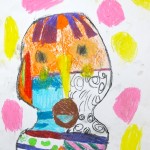 Oil Pastel and Paint Project / gr.5