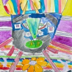 Oil Pastel and Paint / gr.5