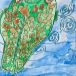 Oil Pastel and Paint / gr.5