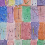 Watercolour Wash / Crayon Resist Alphabet