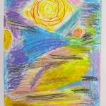 Oil Pastels in the Style of Van Gogh