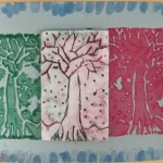 Foam Plate Printmaking / Elementary School Art