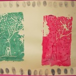 Foam Plate Printmaking / Elementary School Art