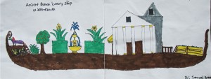 Gr. 5 Boat Drawing