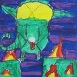 Grade 5 Art Based on a Book