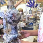 Building Paper Mache Totems