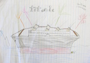 Titanic Drawing / Grade 5