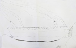 Titanic Drawing; Grade 3