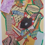 2D Cubist Assemblage in Elementary Art