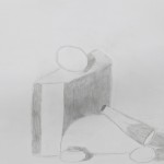 White Still Life Drawing