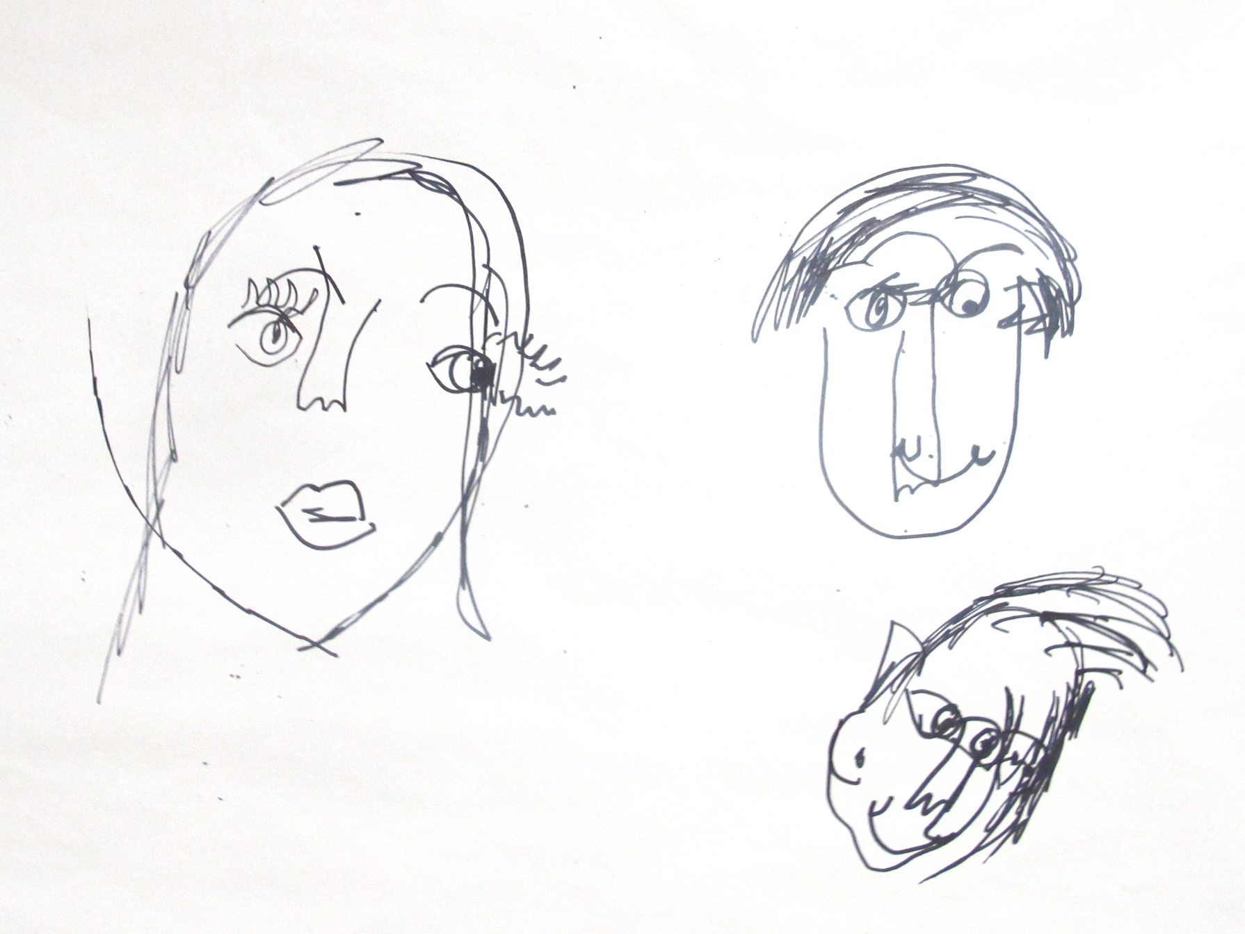 Grade 6 Blind Contour Art Here And There