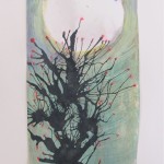 Blown Ink Paintings