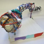 Elementary sculptures in the Style of Tjanpi Weavers