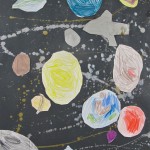 Rockets, Stars & Planets in Grade 3 Art