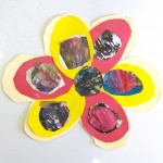 Elementary Flower Art Project