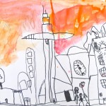 Grade 1 Drawing a City