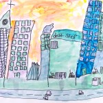 Drawing a City in Grade 1 & 2