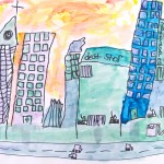 Drawing a City in Grade 1 & 2