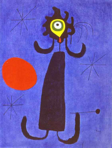 Miro/Woman in Front of the Sun (1950)
