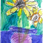 Flower Art Project for Primary Grades