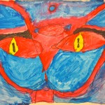 Grade 3/4 Cat Art Projects