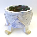 Grade 8 Footed Clay Bowl